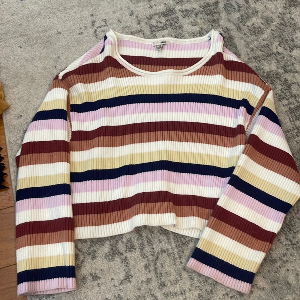 Amuse striped sweater